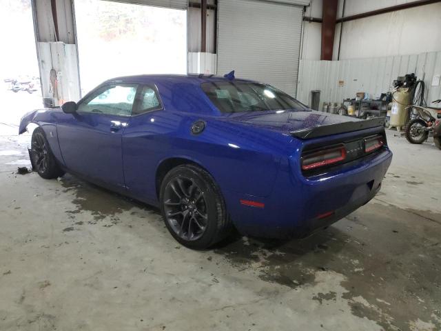 2C3CDZFJ0NH125156 - 2022 DODGE CHALLENGER R/T SCAT PACK BLUE photo 2