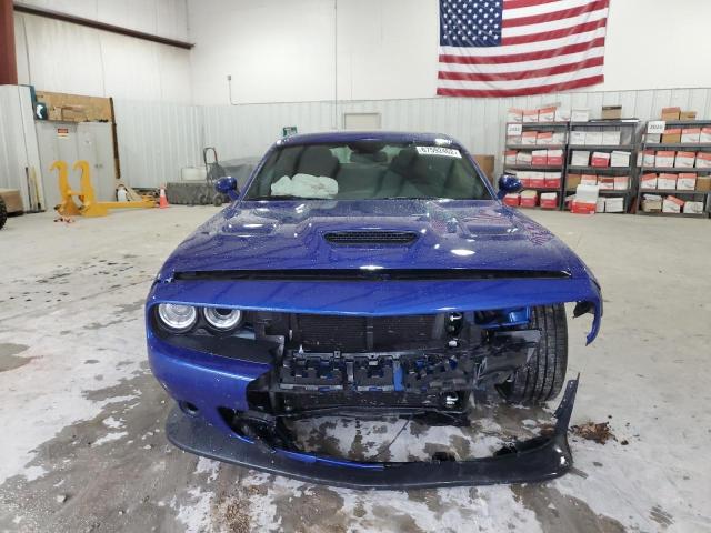 2C3CDZFJ0NH125156 - 2022 DODGE CHALLENGER R/T SCAT PACK BLUE photo 5