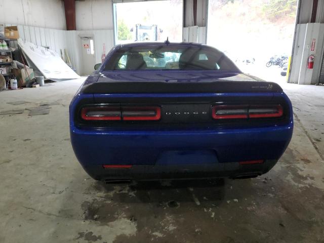 2C3CDZFJ0NH125156 - 2022 DODGE CHALLENGER R/T SCAT PACK BLUE photo 6