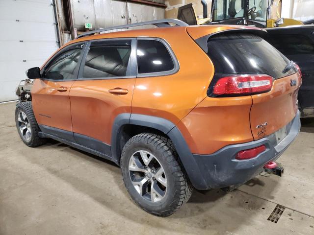 1C4PJMBB8GW131296 - 2016 JEEP CHEROKEE TRAILHAWK 橙色 照片 2