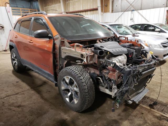 1C4PJMBB8GW131296 - 2016 JEEP CHEROKEE TRAILHAWK 橙色 照片 4