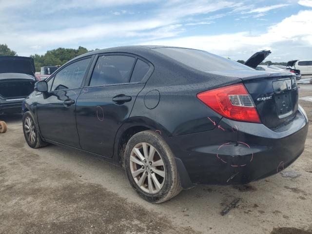 2HGFB2F95CH577386 - 2012 HONDA CIVIC EXL შავი ფოტო 2
