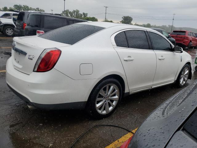 1LNHL9ER9BG605453 - 2011 LINCOLN MKS WHITE photo 3