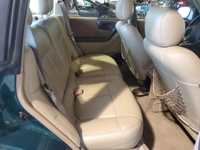 JF1SF6556YH701028 - 2000 SUBARU FORESTER S GREEN photo 11