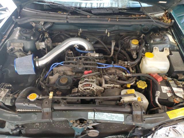 JF1SF6556YH701028 - 2000 SUBARU FORESTER S GREEN photo 12