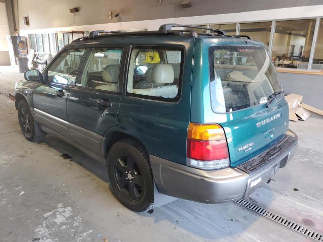 JF1SF6556YH701028 - 2000 SUBARU FORESTER S GREEN photo 2