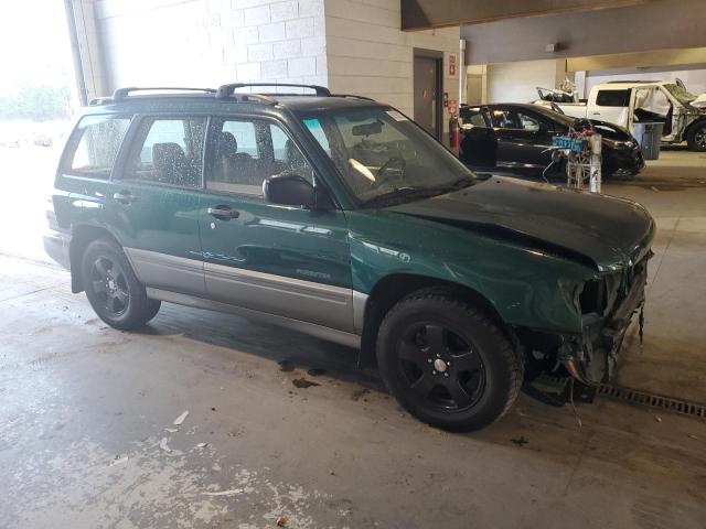 JF1SF6556YH701028 - 2000 SUBARU FORESTER S GREEN photo 4