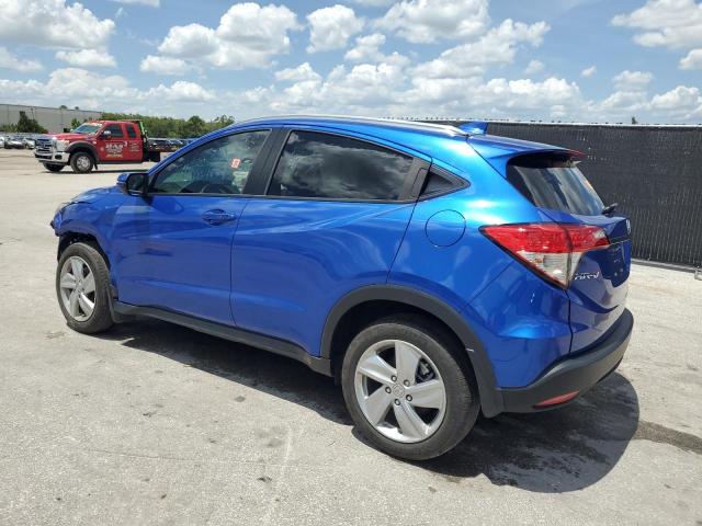 3CZRU6H73LM731744 - 2020 HONDA HR-V EXL BLUE photo 2