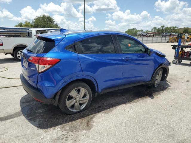 3CZRU6H73LM731744 - 2020 HONDA HR-V EXL BLUE photo 3