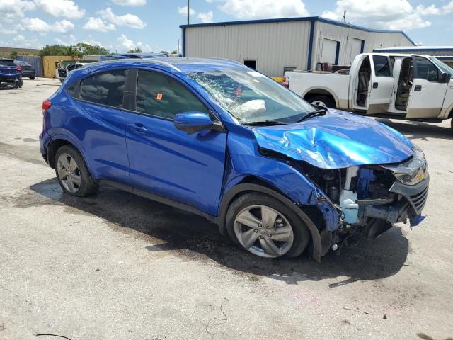 3CZRU6H73LM731744 - 2020 HONDA HR-V EXL BLUE photo 4