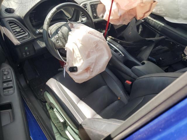 3CZRU6H73LM731744 - 2020 HONDA HR-V EXL BLUE photo 8