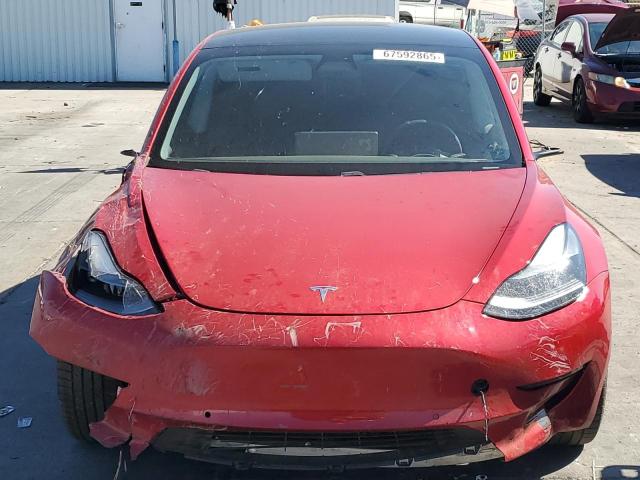 5YJ3E1EB2MF003746 - 2021 TESLA MODEL 3 Rot Foto 5