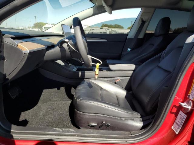 5YJ3E1EB2MF003746 - 2021 TESLA MODEL 3 Rot Foto 7