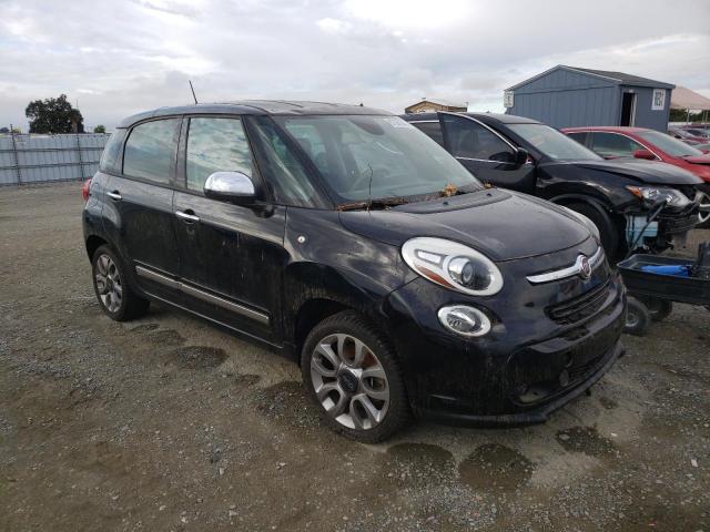 ZFBCFACH8EZ022112 - 2014 FIAT 500L LOUNGE BLACK photo 4