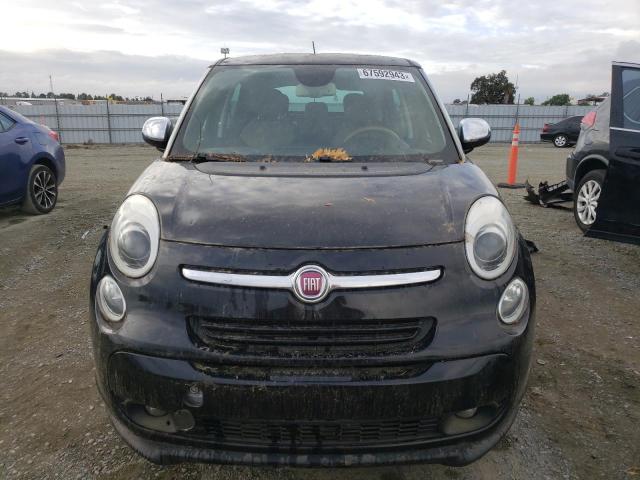 ZFBCFACH8EZ022112 - 2014 FIAT 500L LOUNGE BLACK photo 5