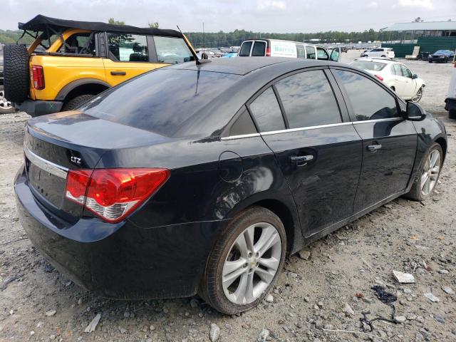 1G1PH5S93B7274585 - 2011 CHEVROLET CRUZE LTZ BLACK photo 3