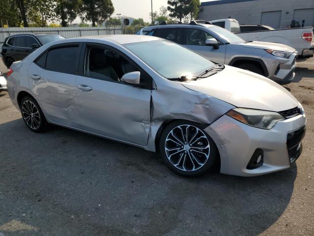 2T1BURHE9GC686931 - 2016 TOYOTA COROLLA L SILVER photo 4