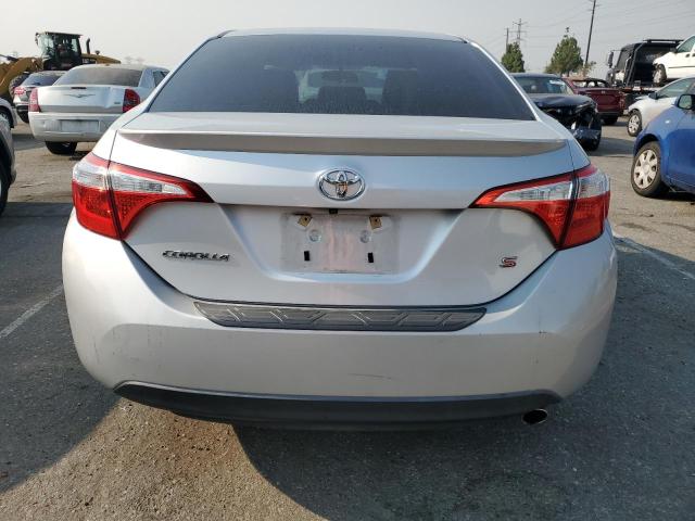 2T1BURHE9GC686931 - 2016 TOYOTA COROLLA L SILVER photo 6