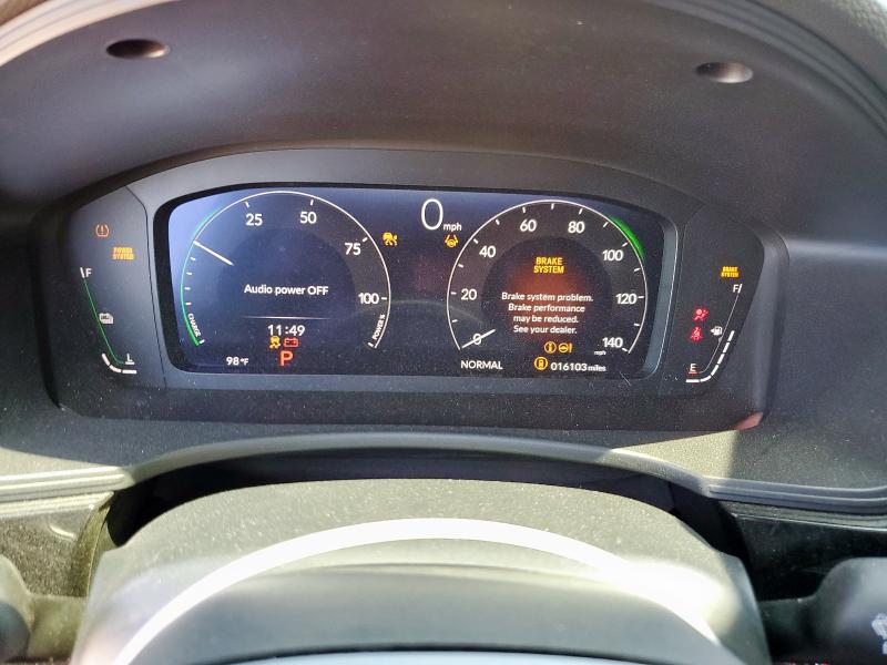 19XFL4H93SE000449 - 2025 HONDA CIVIC SPORT TOURING წითელი ფოტო 9