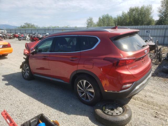 5NMS5CAD3LH203241 - 2020 HYUNDAI SANTA FE LIMITED MAROON photo 2