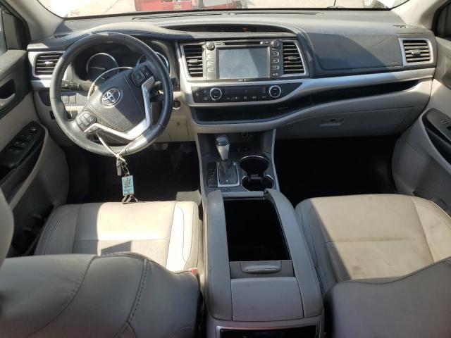 5TDJKRFH2FS122512 - 2015 TOYOTA HIGHLANDER XLE WHITE photo 8