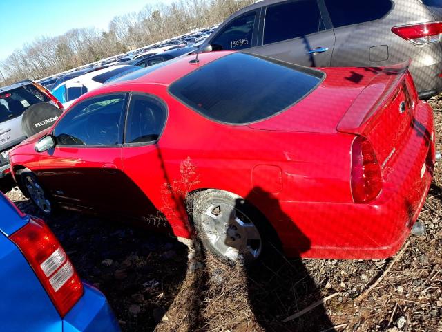 2G1WL16C769205931 - 2006 CHEVROLET MONTE CARL SS RED photo 2