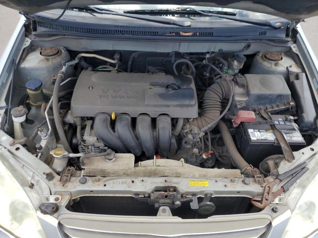1NXBR32E94Z315950 - 2004 TOYOTA COROLLA CE 银色 照片 11