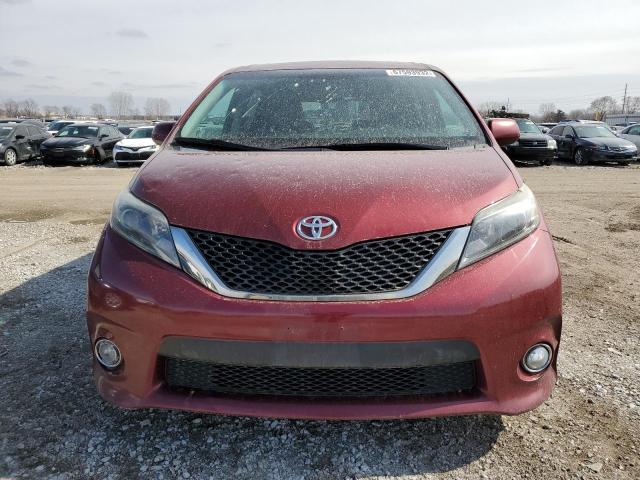 5TDXK3DC1FS570691 - 2015 TOYOTA SIENNA SPORT RED photo 5