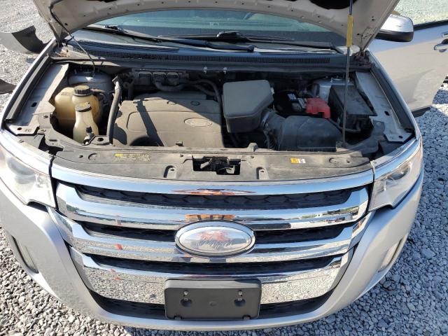2FMDK3JC1DBA57524 - 2013 FORD EDGE SEL ვერცხლისფერი ფოტო 12