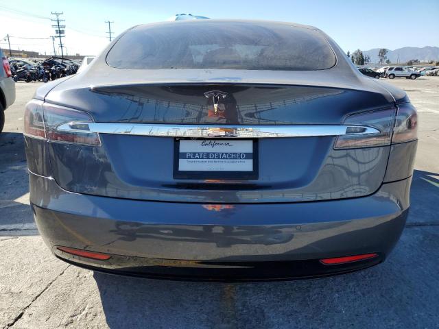 5YJSA1E22HF229606 - 2017 TESLA MODEL S GRAY photo 6
