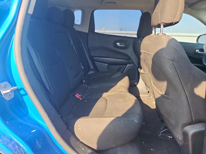 3C4NJCAB7LT253005 - 2020 JEEP COMPASS SPORT 蓝色 照片 10