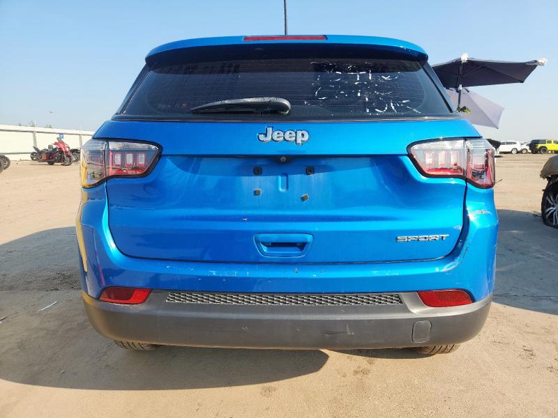 3C4NJCAB7LT253005 - 2020 JEEP COMPASS SPORT 蓝色 照片 6