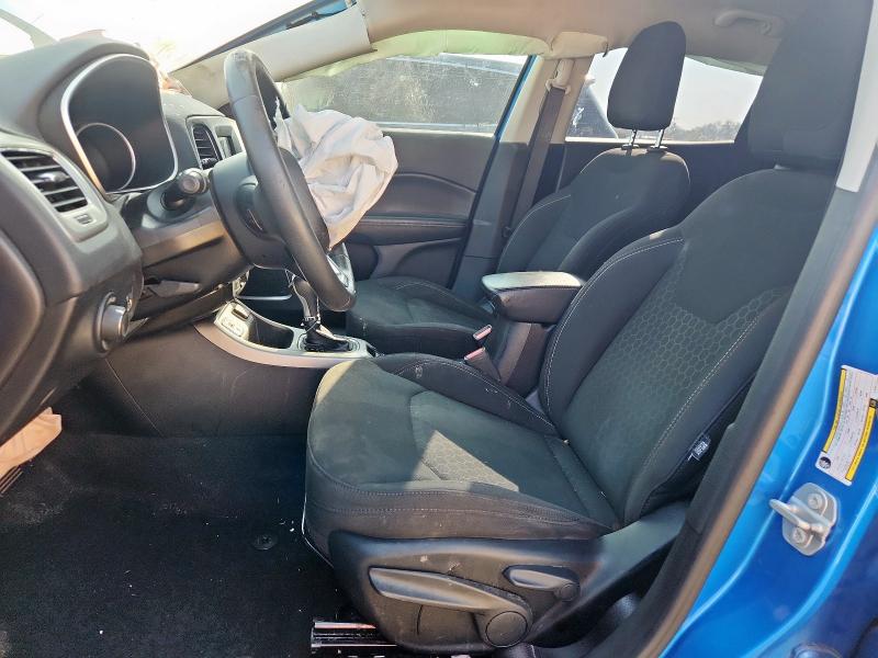 3C4NJCAB7LT253005 - 2020 JEEP COMPASS SPORT 蓝色 照片 7