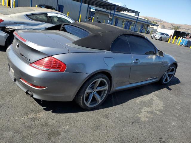 WBAEB535X9CX64113 - 2009 BMW 650 I GRAY photo 3