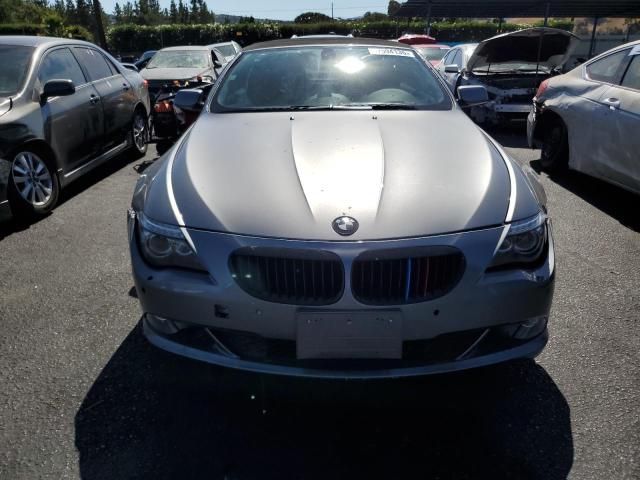 WBAEB535X9CX64113 - 2009 BMW 650 I GRAY photo 5