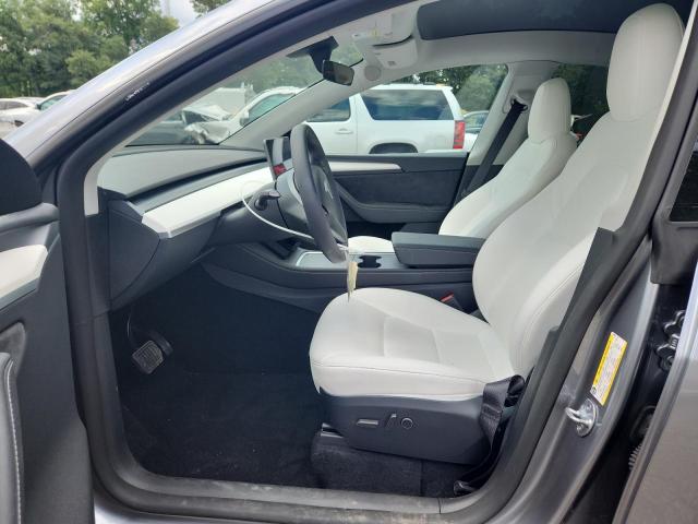 7SAYGDEE3SA359860 - 2025 TESLA MODEL Y GRAY photo 7
