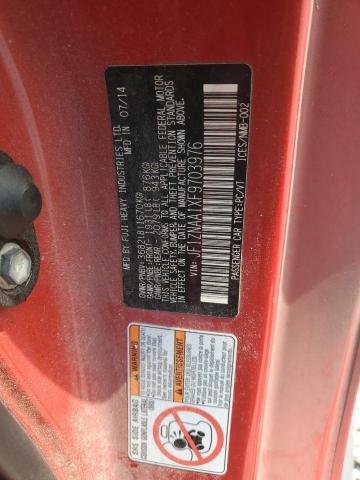 JF1ZNAA1XF9703976 - 2015 TOYOTA SCION FR-S წითელი ფოტო 12