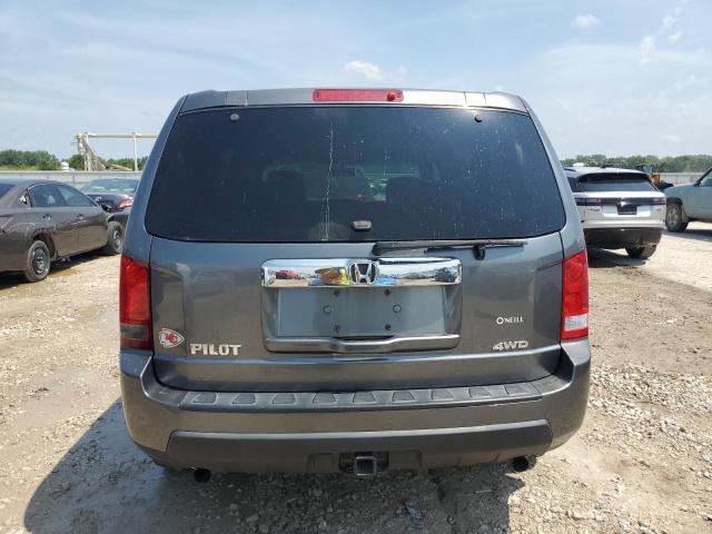 5FNYF4H20AB037440 - 2010 HONDA PILOT LX SILVER photo 6