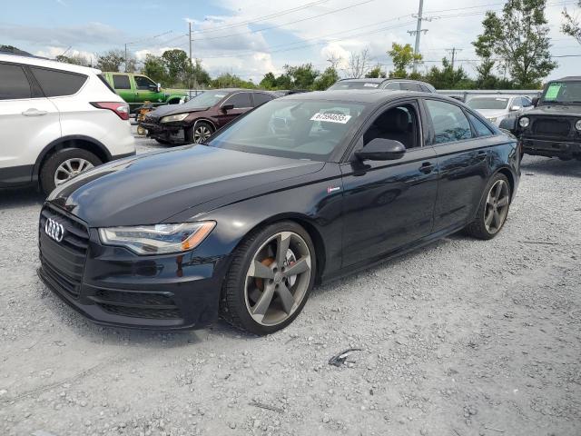 WAUHGAFC8EN140617 - 2014 AUDI A6 PRESTIGE შავი ფოტო 1