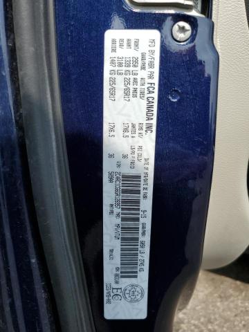 2C4RC1CG6GR126957 - 2016 CHRYSLER TOWN & COU TOURING L BLUE photo 13