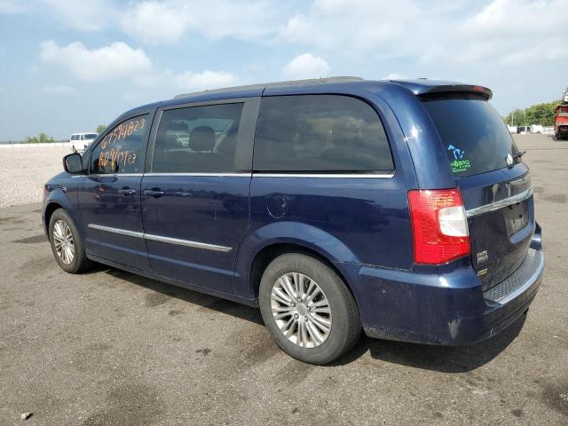 2C4RC1CG6GR126957 - 2016 CHRYSLER TOWN & COU TOURING L BLUE photo 2