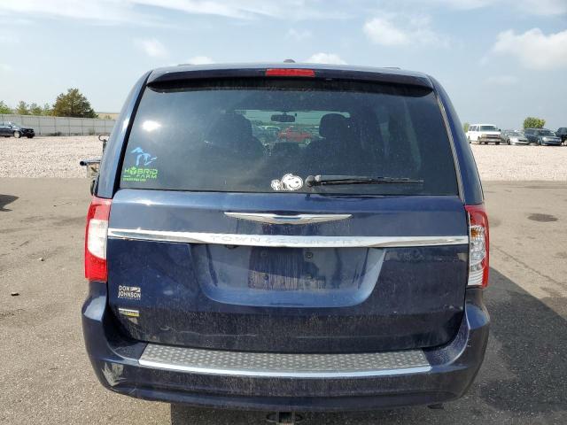 2C4RC1CG6GR126957 - 2016 CHRYSLER TOWN & COU TOURING L BLUE photo 6