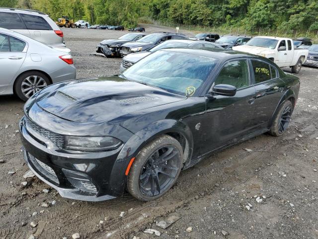 2C3CDXL91MH592907 - 2021 DODGE CHARGER SRT HELLCAT BLACK photo 1