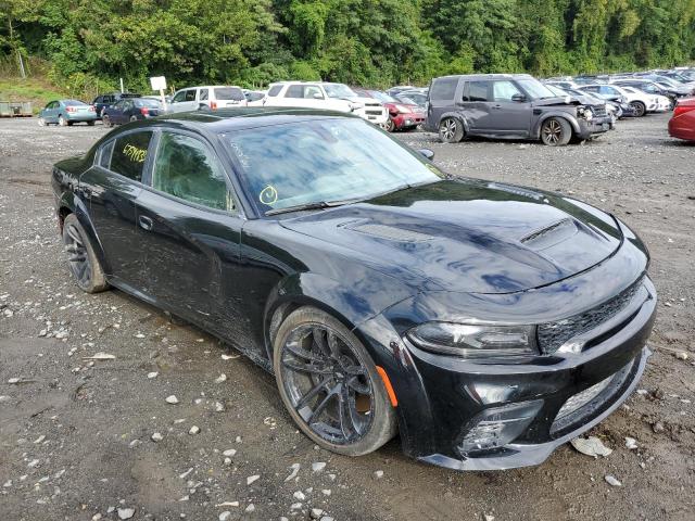 2C3CDXL91MH592907 - 2021 DODGE CHARGER SRT HELLCAT BLACK photo 4