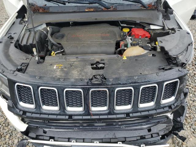 3C4NJCCB6LT128834 - 2020 JEEP COMPASS LIMITED WHITE photo 12
