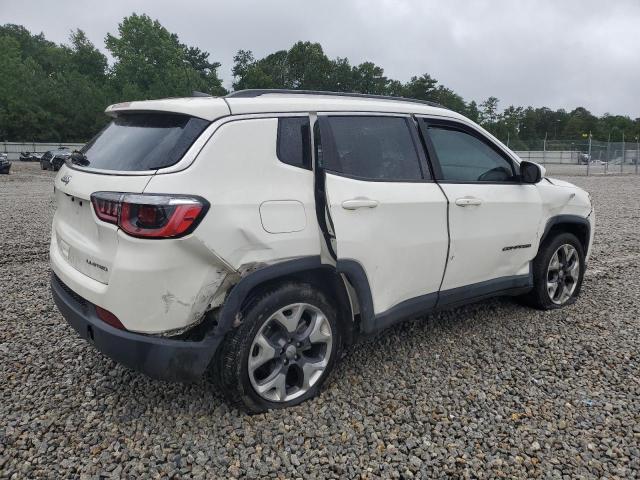 3C4NJCCB6LT128834 - 2020 JEEP COMPASS LIMITED WHITE photo 3