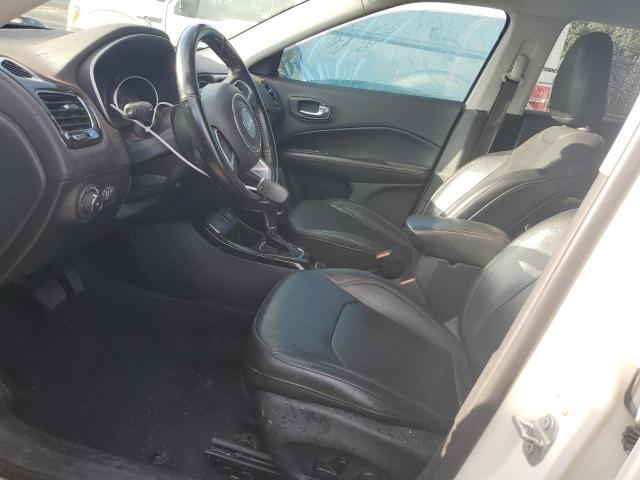 3C4NJCCB6LT128834 - 2020 JEEP COMPASS LIMITED WHITE photo 7