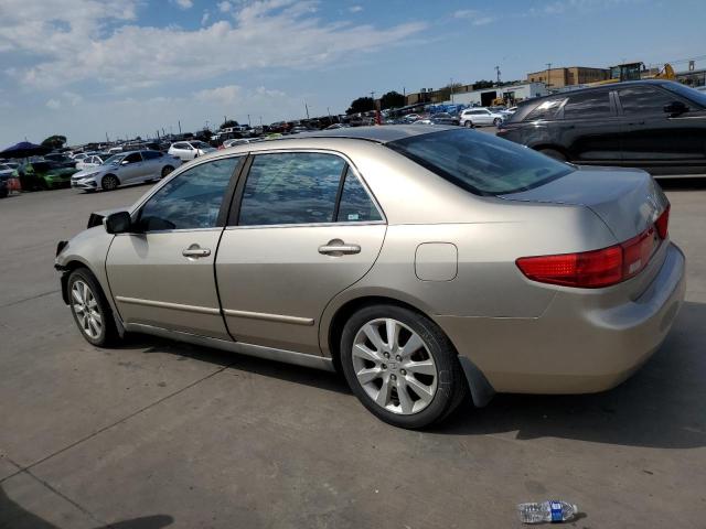 3HGCM56405G712943 - 2005 HONDA ACCORD LX GOLD photo 2