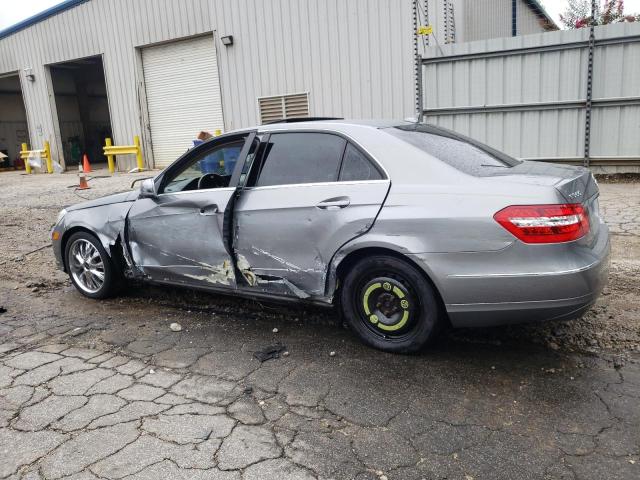 WDDHF8JB6DA731876 - 2013 MERCEDES-BENZ E 350 4MATIC SILVER photo 2