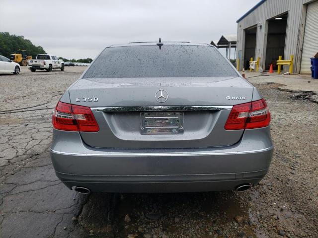 WDDHF8JB6DA731876 - 2013 MERCEDES-BENZ E 350 4MATIC SILVER photo 6